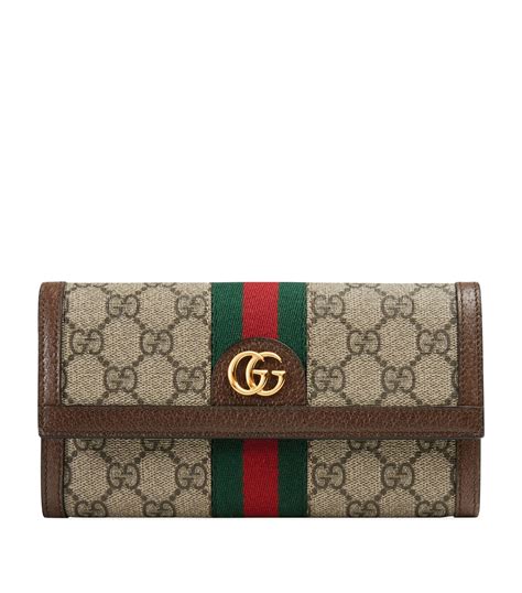 gucci continental wallets for women